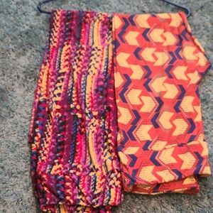 My LuLaRoe collection. All leggins are TC.